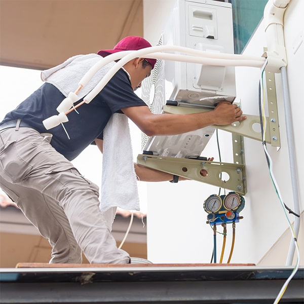 nos encargamos de todo el proceso de instalación de aire acondicionado, incluyendo la conexión eléctrica